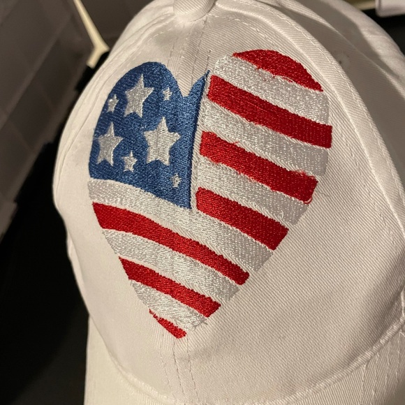 Unisex American 🇺🇸 heart truckers hat - Picture 8 of 9